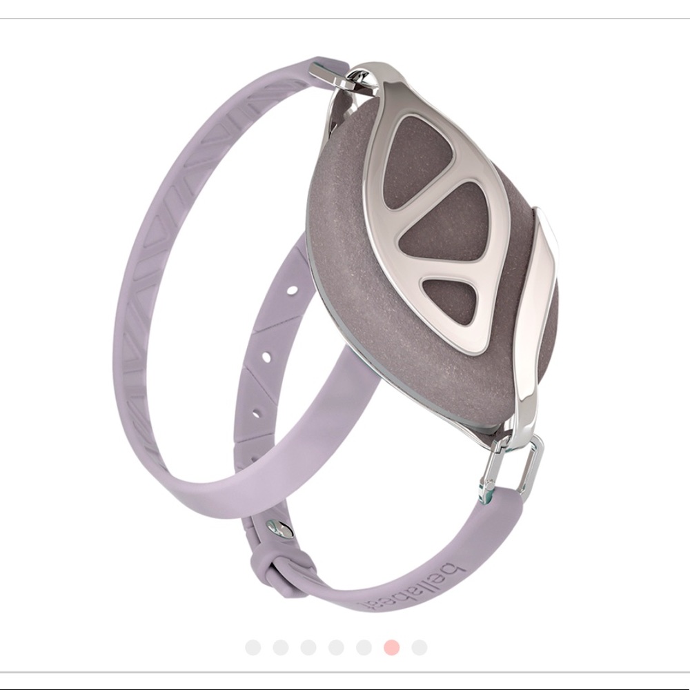 Bellabeat leaf urban with accessories for silver and rose-gold styles